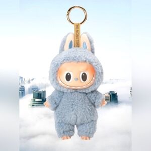 *AUTHENTIC Pop Mart Labubu Macaron Bag/Backpack Charm - Sea Salt Coconut